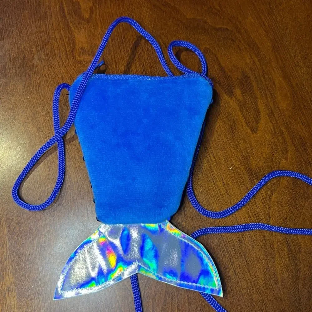 Mermaid Tail Sequined Crossbody Bag